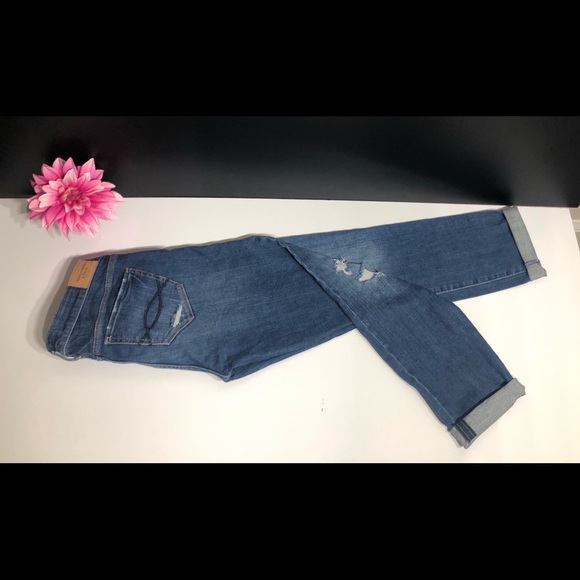 Abercrombie & Fitch distressed straight leg jeans - Picture 13 of 13